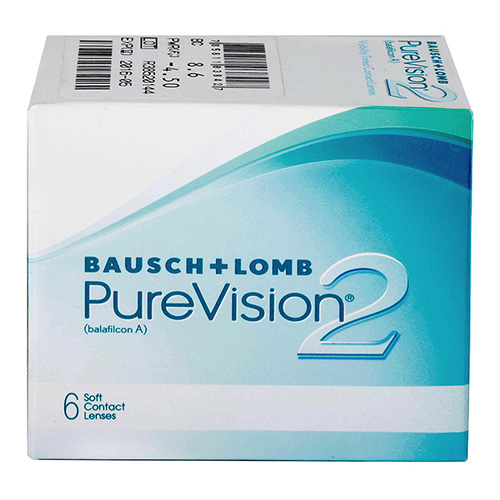 kontaktlencse PureVision 2HD 6 db - 6 db